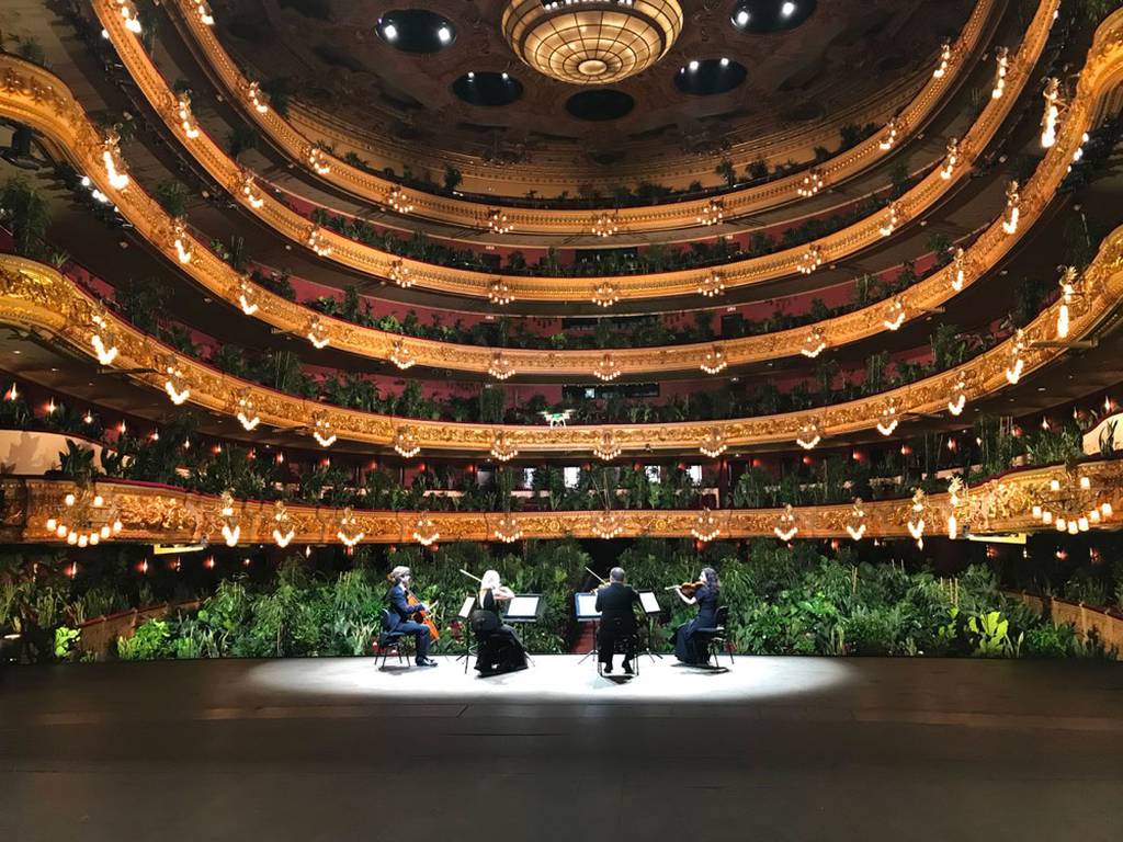 La Ópera de Barcelona dedica su primer concierto a las plantas
