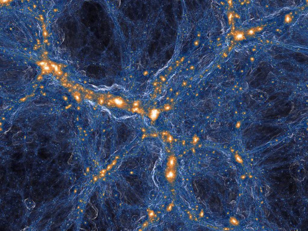 Cientos de galaxias unidas gracias a una red cósmica gigante e invisible