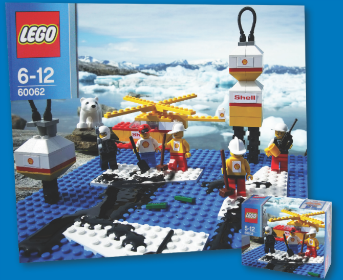 Greenpeace logra que Lego se desasocie de Shell