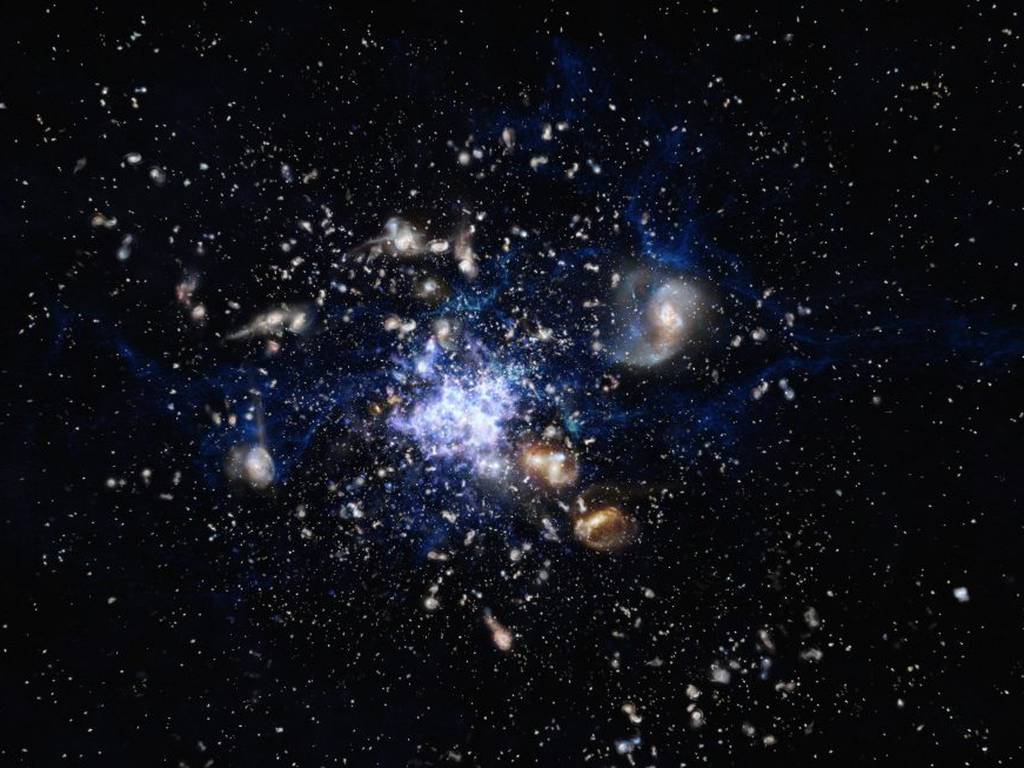 El hallazgo de un gigante arco de galaxias pone en jaque a la cosmología