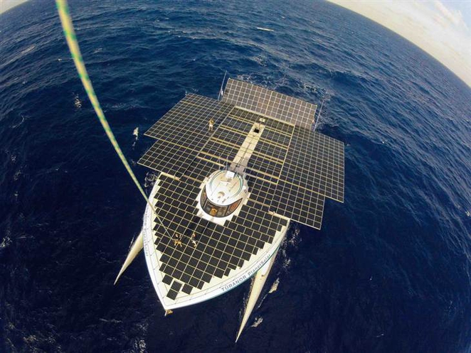 El Barco Solar Más Grande Del Mundo Estudia La Corriente Del Golfo