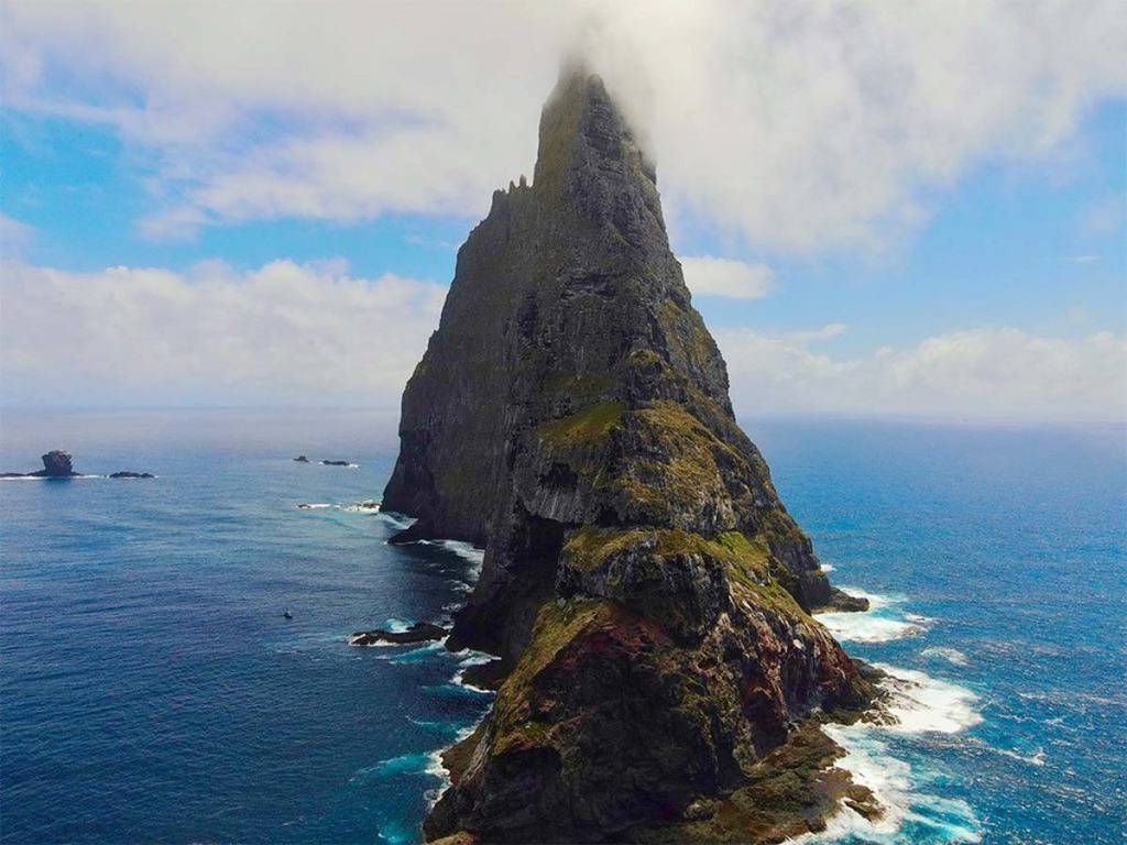 Pirámide de Ball, una sobreviviente del continente perdido Zelandia