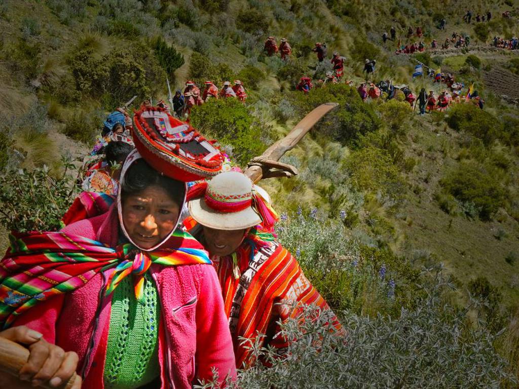 Árbol por árbol, comunidades indígenas reforestan los Andes