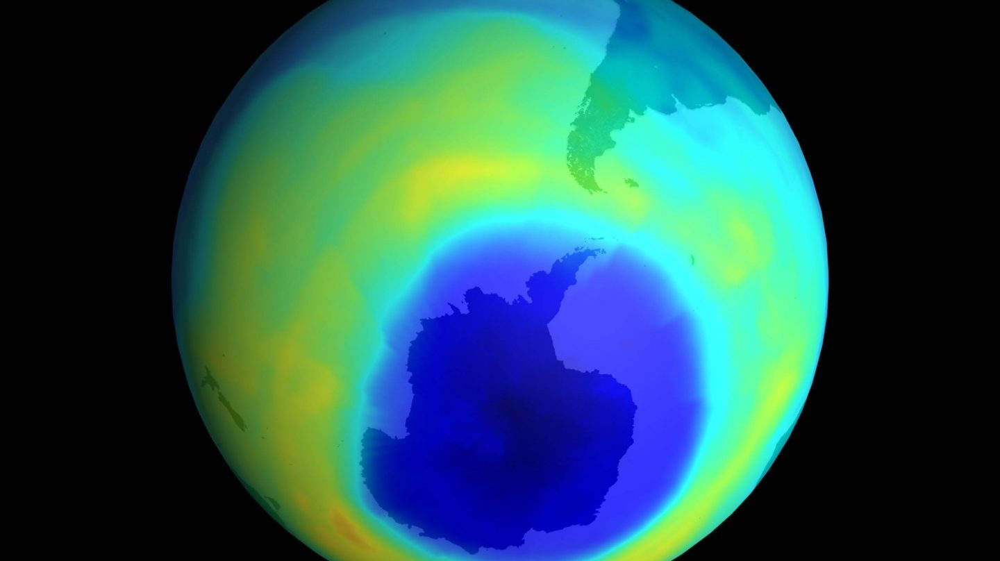 El Agujero En La Capa De Ozono Sobre La Antártida Alcanza Tamaño Récord