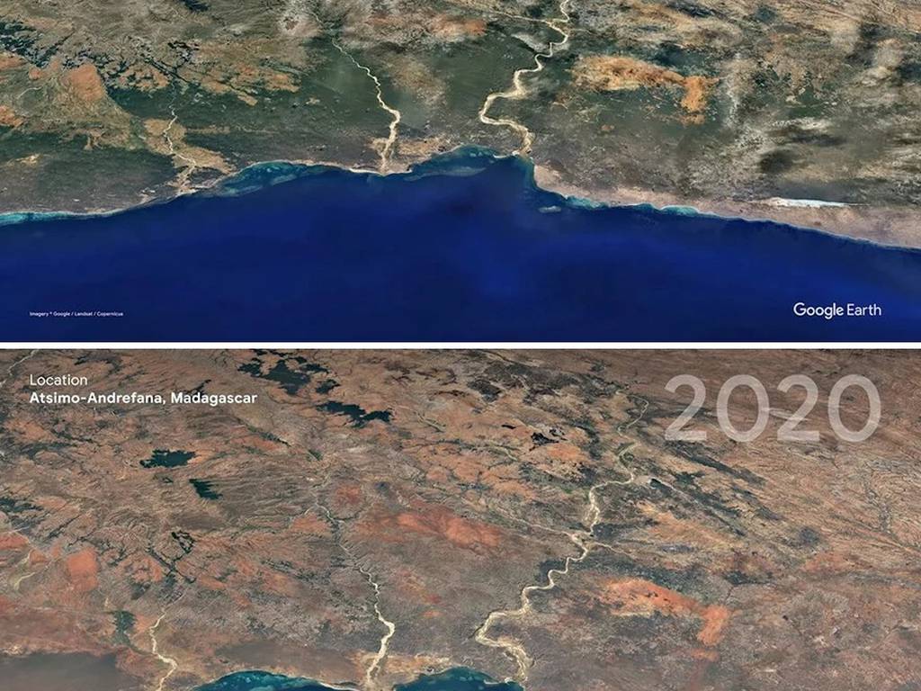 Imágenes satelitales muestran el avance del calentamiento global y cómo ha cambiado la Tierra
