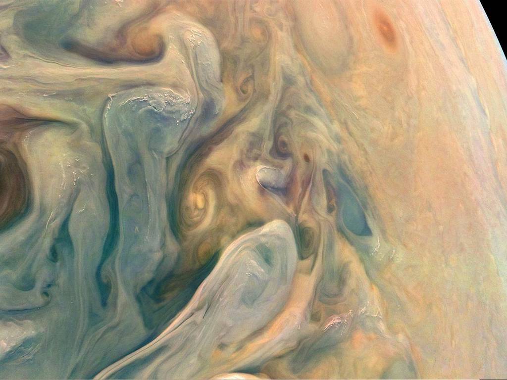 Impresionante imagen revela los verdaderos colores de Júpiter