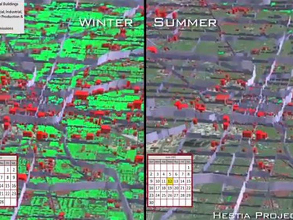 Software puede calcular emisiones de CO2 de cada ciudad, cada edificio y cada calle