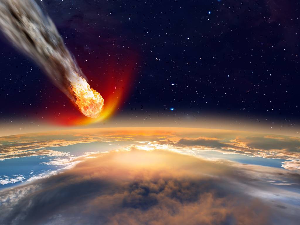 Meteoritos gigantes pudieron ser los creadores de los continentes en la Tierra