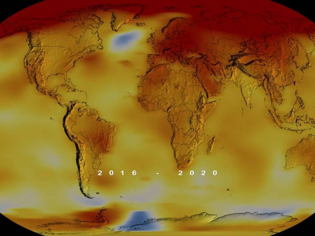 El cambio climático persiste: 2020 el año más cálido a pesar de la pandemia