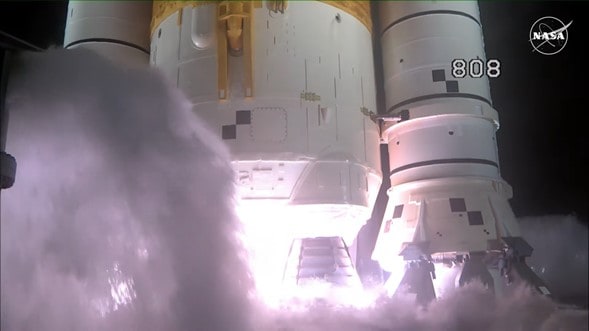 Artemisa de la NASA despega con éxito para llegar a la Luna