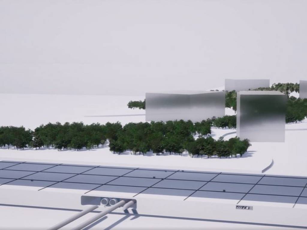 La futurista ciudad lineal que Arabia Saudita planea construir