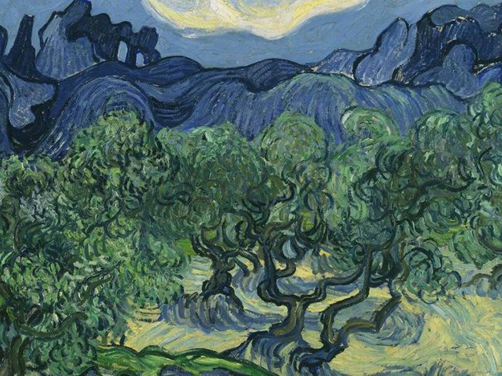 Un saltamontes lleva un siglo incrustado en un cuadro de Van Gogh (y apenas lo vimos)