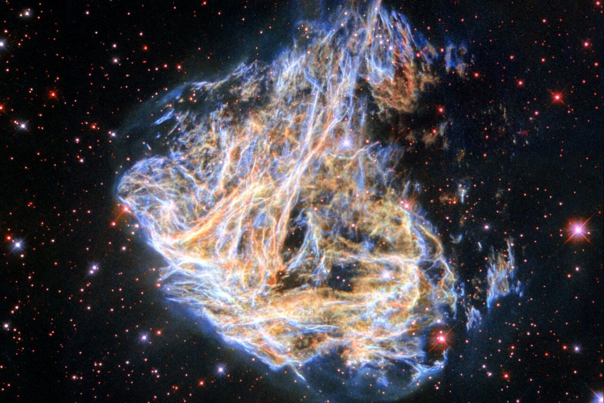 El Hubble Capta Remanentes De Supernova Electrizantes