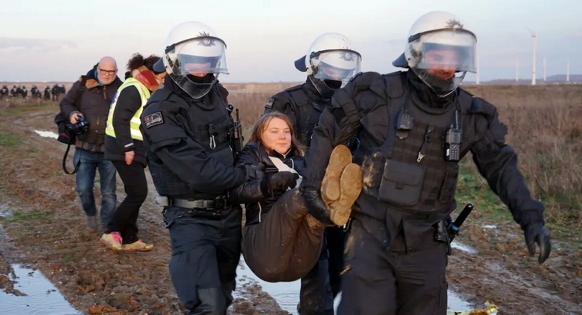 Greta Thunberg detenida en Alemania