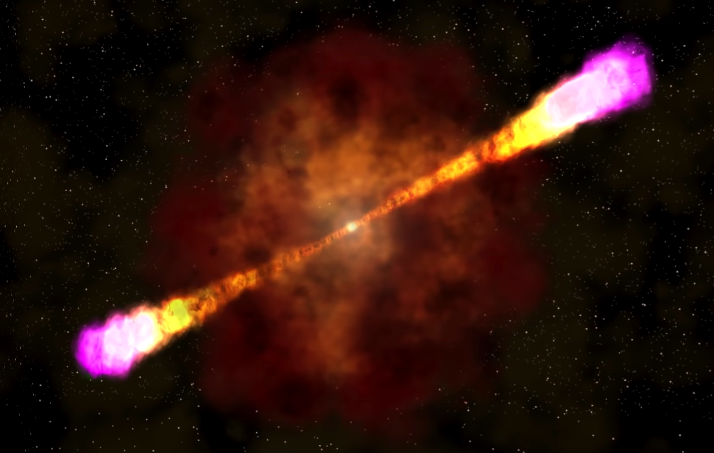 rayos gamma blazar